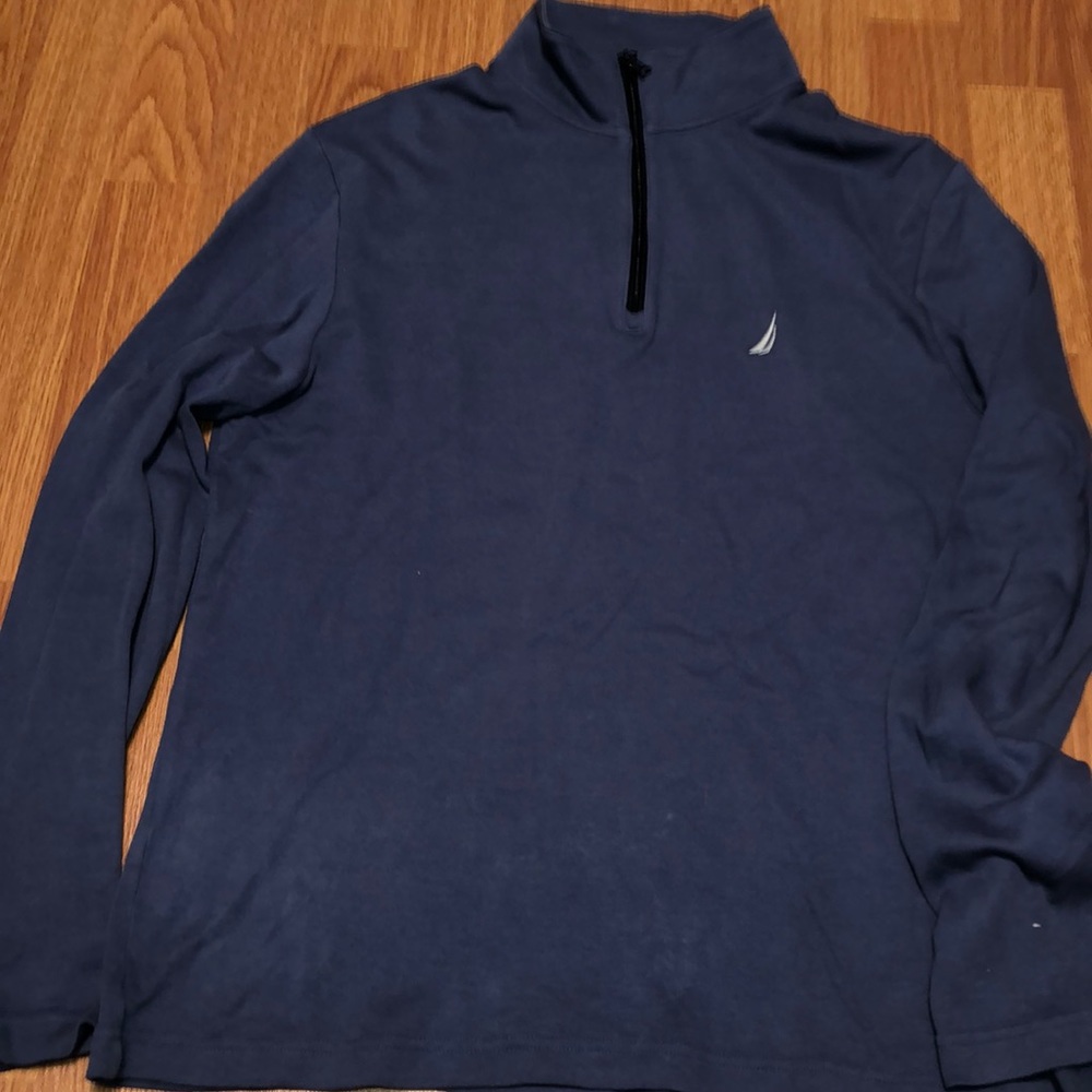Navy Nautica pullover.